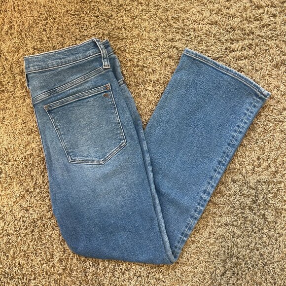 MADEWELL Cali Demi-Boot Jeans in Women's Size 29 Light Wash High Rise - Picture 4 of 7